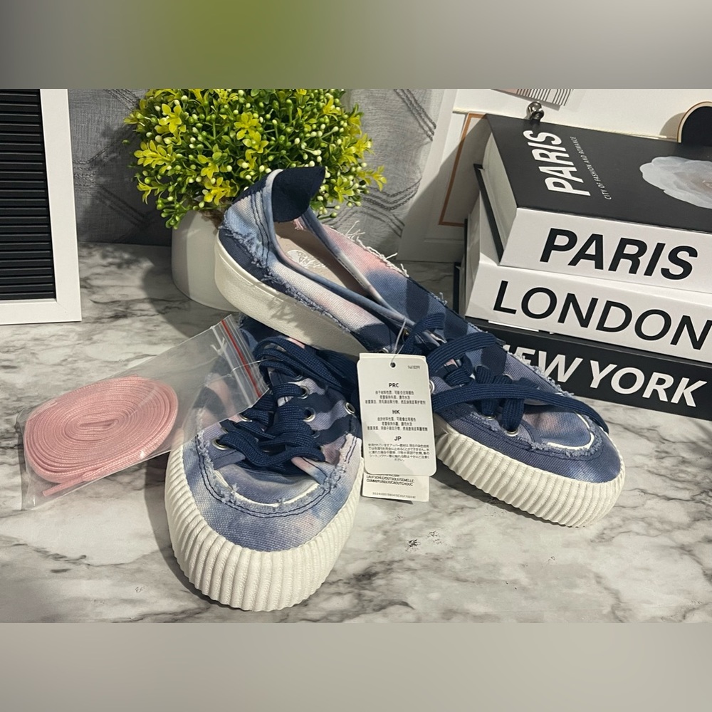 ADIDAS: DONALD GLOVER X NIZZA PREMIUM 'NOBLE INDIGO' SNEAKERS SIZE 9 MALE